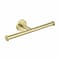 Kibi Circular Double Toilet Paper Holder - Brush Gold. KBA1408BG - alternate 1